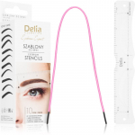 Delia Cosmetics Eyebrow Expert Eyebrow Stencils &Scaron;ablonai antakiams 1 vnt.