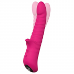 Dream Toys Honey Bear klitorį stimuliuojantis vibratorius Magenta 21,2 cm