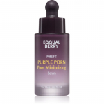 EQQUALBERRY Purple PDRN Pore Minimizing Serum poras sutraukiantis serumas spindesiui ir drėkinimui suteikti 30 ml