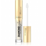 Eveline Cosmetics Diamond Glow žvilgus lūpų blizgis su hialurono rūg&scaron;timi atspalvis 07 Golden Dust 4.5 ml
