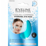 Eveline Cosmetics Hydra Expert hidrogelinė paakių kaukė vėsinamojo poveikio 2 vnt.