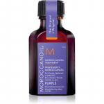 Moroccanoil Treatment Purple maitinamasis aliejus &scaron;viesiems ir žiliems plaukams 25 ml