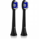 TrueLife SonicBrush Compact Heads Black Whiten dantų &scaron;epetėlio pakaitinės galvutės TrueLife SonicBrush Compact / Duo 2 vnt.