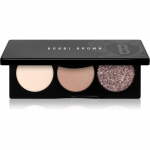 Bobbi Brown Essential Eye Shadow Trios akių &scaron;e&scaron;ėlių paletė nepriekai&scaron;tingam įvaizdžiui atspalvis Everyday Greys 4,4 g