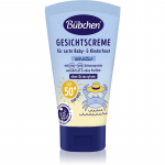 B&uuml;bchen Sensitive Sun Protection Face Cream SPF 50+ apsauginis veido kremas vaikams SPF 50+ 6 m+ 50 ml