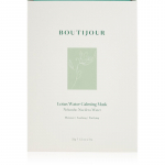 BOUTIJOUR Lotus Water Calming Mask raminamoji tekstilinė veido kaukė maitinamojo ir drėkinamojo poveikio 5x33 g