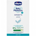 Chicco Baby Moments kietasis muilas rankoms 100 g