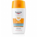 Eucerin Sun Hydro Protect atspalvį suteikiantis fluidas nuo saulės SPF 50+ atspalvis Medium 50 ml
