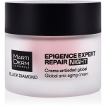 MartiDerm Black Diamond Epigence Expert Repair Night naktinis kremas nuo rauk&scaron;lių pildomasis 50 ml