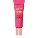 Revolution Juicy Peptide Lip Balm lūpų balzamas su peptidais atspalvis Guava Rum Punch Coral 8 ml