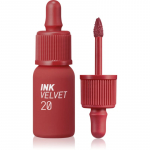 peripera Ink Velvet aksominio &scaron;velnumo lūpų dažai atspalvis 20 Classy Plum Rose 4 g