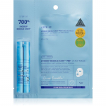 VT Cosmetics Hydrop Reedle Shot 700hL 2 Step Mask giliai drėkinanti kaukė dviejų fazių odos gydymui 28.5 g