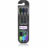 Biomed Black Charcoal dantų &scaron;epetėliai vidutinis 3 vnt.