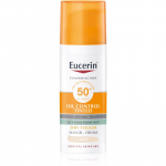 Eucerin Sun Oil Control Tinted gelinis apsaugos nuo saulės kremas SPF 50+ atspalvis Light 50 ml