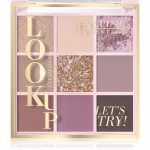Eveline Cosmetics Look Up Let's Try! akių &scaron;e&scaron;ėlių paletė 10,8 g