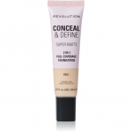 Revolution Conceal & Define matinis makiažo pagrindas atspalvis F2NC 23 ml