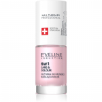 Eveline Cosmetics Nail Therapy Care & Colour nagų kondicionierius &bdquo;&Scaron;e&scaron;i viename&ldquo; atspalvis Pink 5 ml