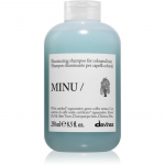 Davines Minu Illuminating shampoo spindesio suteikiantis &scaron;ampūnas dažytiems plaukams 250 ml