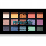 L.A. Girl Cosmetics PRO Pastels akių &scaron;e&scaron;ėlių paletė 18 g