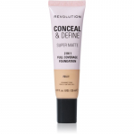 Revolution Conceal & Define matinis makiažo pagrindas atspalvis F5NW 23 ml