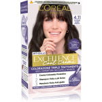 L&rsquo;Or&eacute;al Paris Excellence Cool Creme plaukų dažai atspalvis 4.11 Ultra Ash Brown 1 vnt.