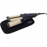 BaByliss Curlers Easy Waves trigubos plaukų garbanojimo žnyplės plaukams (C260E) 1 vnt.