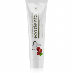 Ecodenta Green Tartar Eliminating gaivinamoji dantų pasta nuo apna&scaron;ų su fluoridu kvapas Cranberry 100 ml