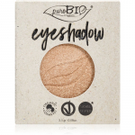 puroBIO Cosmetics Compact Eyeshadows akių &scaron;e&scaron;ėliai užpildas atspalvis 01 Sparkling Wine 2,5 g