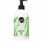 Organic Shop Organic Aloe & Milk skystasis rankų priežiūros muilas 500 ml