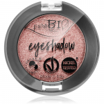 puroBIO Cosmetics Compact Eyeshadows akių &scaron;e&scaron;ėliai atspalvis 25 Pink 2,5 g