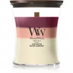 Woodwick Trilogy Lush Nectar kvapioji žvakė medinė dagtis 275 g