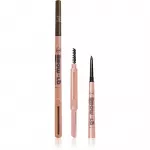 J.Cat Beauty Brow-LA antakių pie&scaron;tukas su &scaron;epetėliu atspalvis 104 Rich Brown 0.08 g
