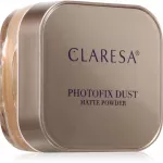 Claresa Photofix Dust Matte Powder biri matinė pudra natūraliai fiksacijai atspalvis Universal 8 g