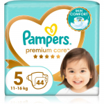Pampers Premium Care Size 5 vienkartinės sauskelnės 11-16 kg 44 vnt.