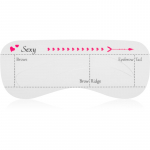 Lash Brow Eyebrow Stencil &Scaron;ablonai antakiams 10 vnt.