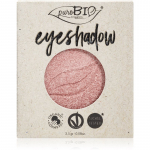 puroBIO Cosmetics Compact Eyeshadows akių &scaron;e&scaron;ėliai užpildas atspalvis 25 Pink 2,5 g