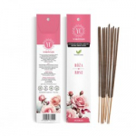 Natūralūs indi&scaron;ki smilkalai &bdquo;Rožė&ldquo; (10 vnt., 16 g) &ndash; Your Candle