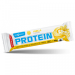 Baltyminis batonėlis be gliuteno su vanilės skoniu Maxsport, 50 g