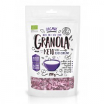 Ekologi&scaron;ka granola su juodaisiais serbentais DIET FOOD, 200 g