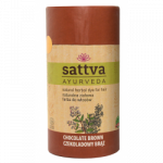 Natūralūs henna plaukų dažai &ndash; &scaron;okolado ruda, 150 g &ndash; SATTVA