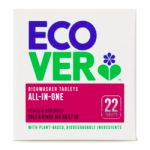 Tabletės indaplovėms "All in One" ECOVER, 22 vnt.