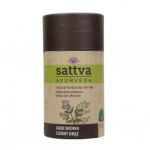 Natūralūs henna plaukų dažai &ndash; tamsiai ruda, 150 g &ndash; SATTVA