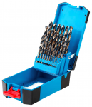 Metalo grąžtų komplektas Schmith SQWMP-02, DIN338 HSS PRO 25vnt.