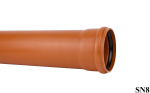 PVC I&Scaron;ORĖS KANALIZACIJOS VAMZDIS 110X6000