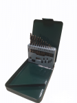 Grąžtų rinkinys D1.5-6.5 Metalui 13vnt Profi VG