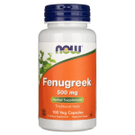 NOW Foods Fenugreek 500 mg. (100 kaps.)