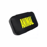 Animal Pill Box Black Black Yellow