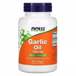 NOW Garlic Oil 1500mg 250 kaps.