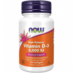 NOW Vitamin D3 5000  120 kaps.