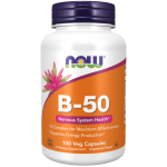 NOW Foods Vitamin B-50 (100 kaps.)